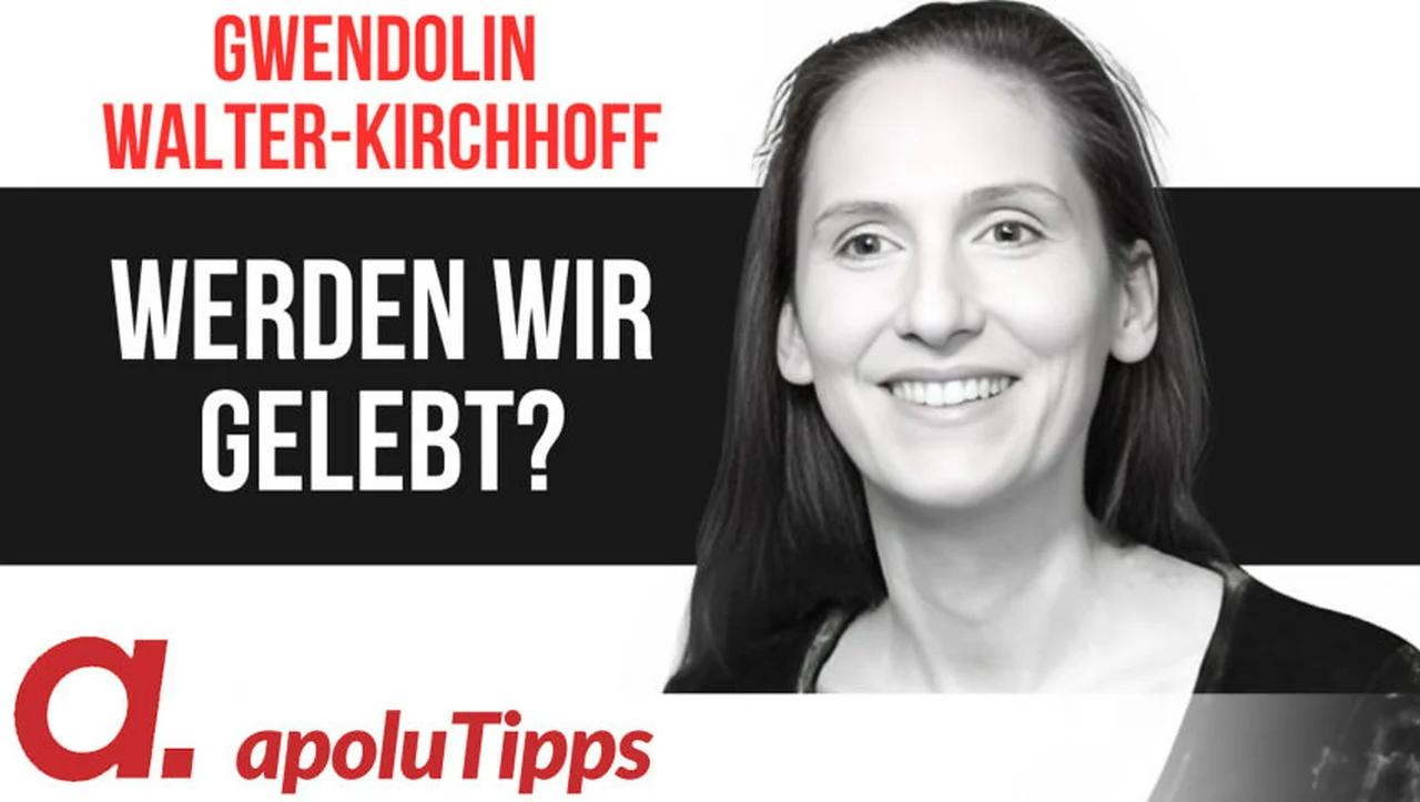 ⁣Interview mit Gwendolin Walter-Kirchhoff – Werden wir gelebt?