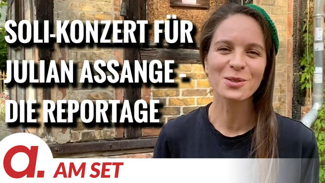 ⁣Am Set: 6. Solidaritätskonzert für Julian Assange – Die Reportage