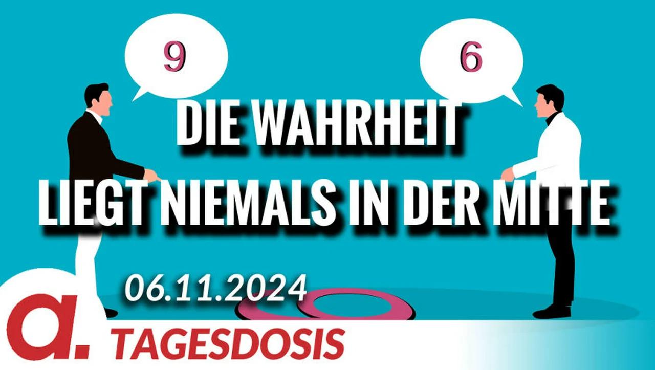 ⁣Die Wahrheit liegt niemals in der Mitte | Von Peter Haisenko