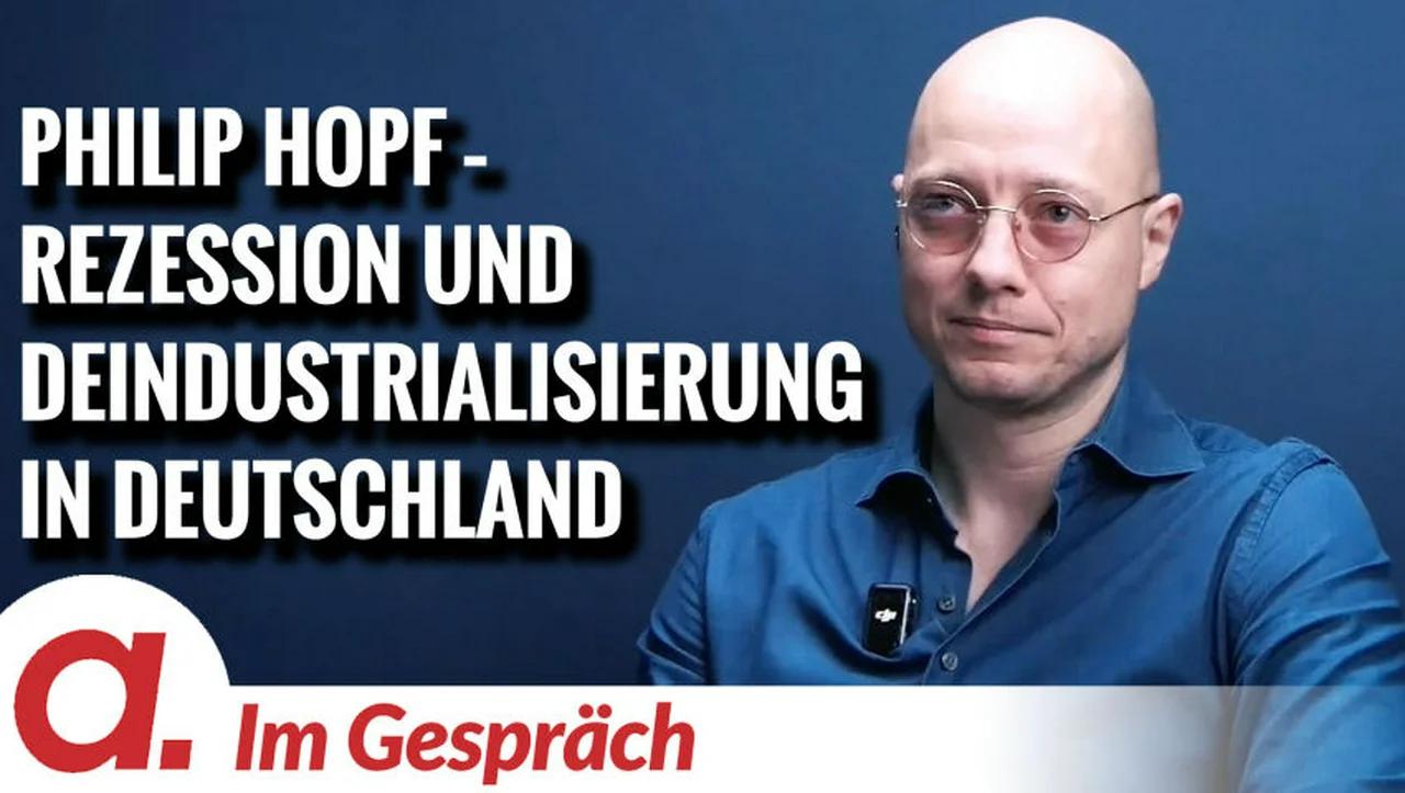 ⁣Im Gespräch: Philip Hopf (Der bedrohte Wirtschaftsstandort Deutschland)