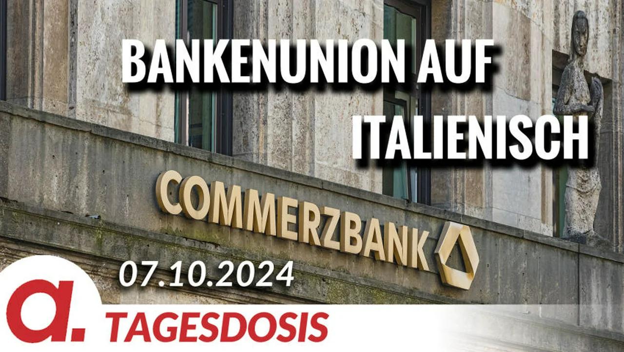 ⁣Bankenunion auf Italienisch | Von Rüdiger Rauls