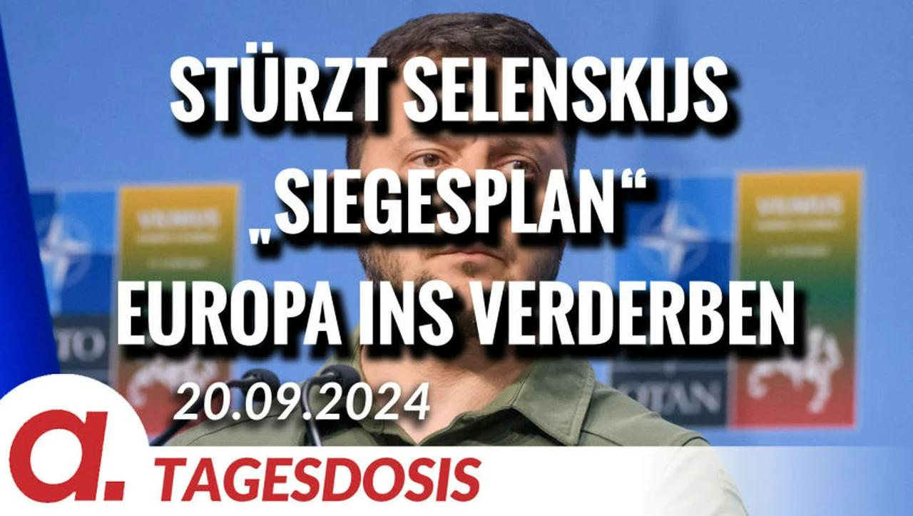 ⁣Stürzt Selenskijs „Siegesplan“ Europa ins Verderben | Von Rainer Rupp