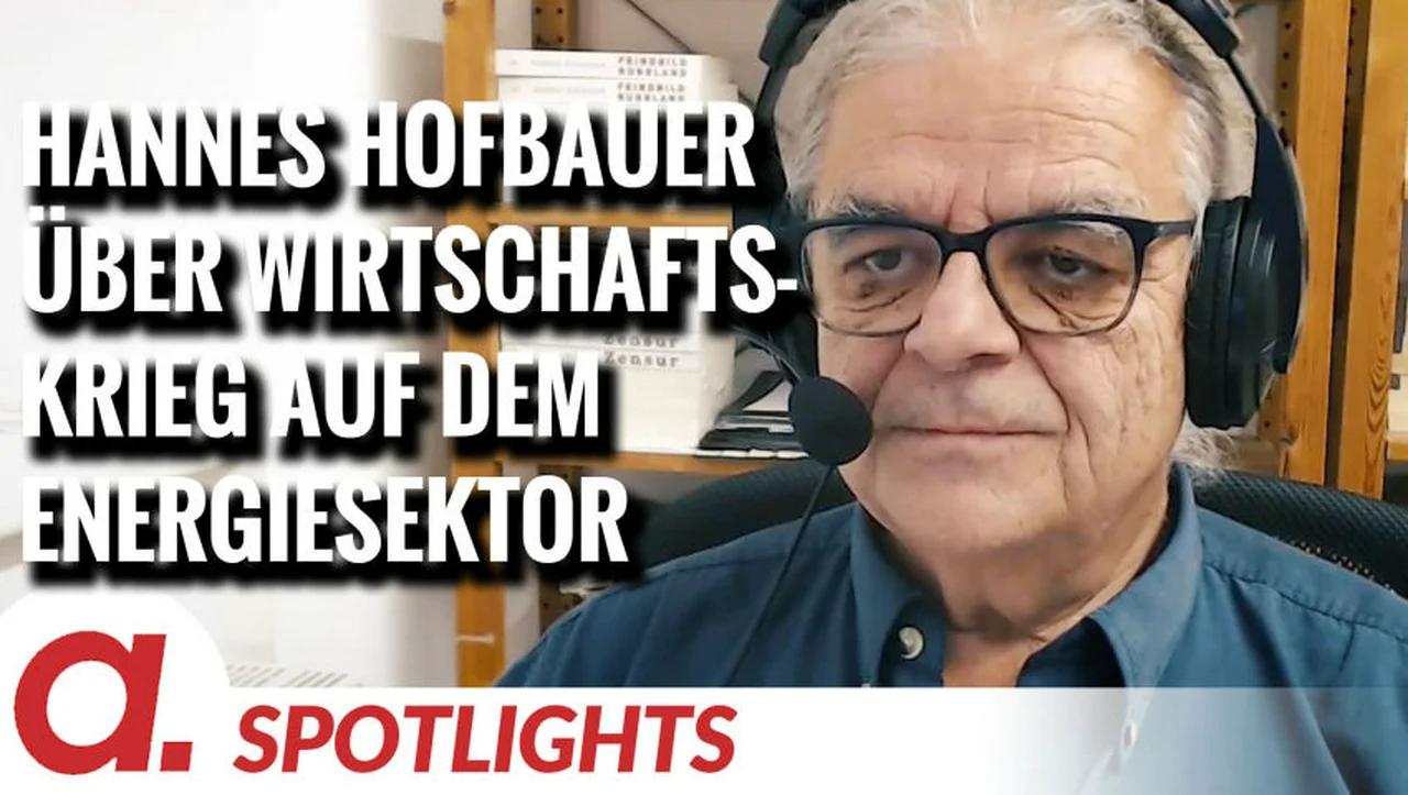 ⁣Spotlight: Hannes Hofbauer über USA gegen Deutschland und Russland auf dem Energiesektor