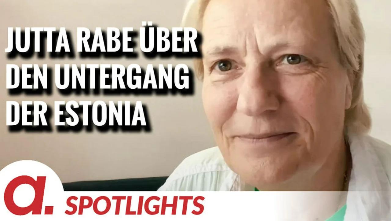 ⁣Spotlight: Jutta Rabe über die Beschädigungen am Rumpf der Estonia