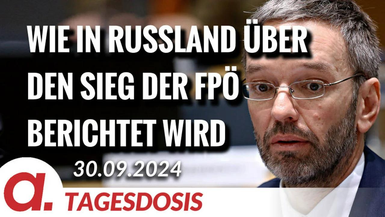 ⁣Wie in Russland über den Wahlsieg der FPÖ berichtet wird | Von Thomas Röper