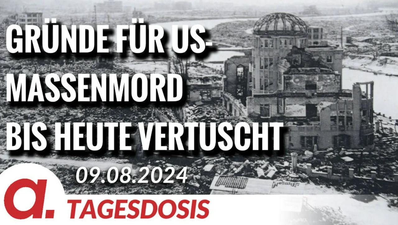 ⁣Bis heute vertuscht: Die Gründe für den US-Massenmord in Hiroshima und Nagasaki | Von Rainer Rupp