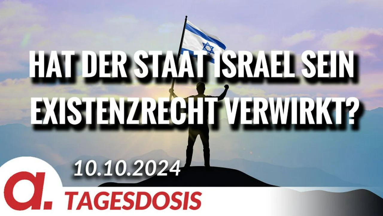 ⁣Hat der Staat Israel sein Existenzrecht verwirkt? | Von Peter Haisenko