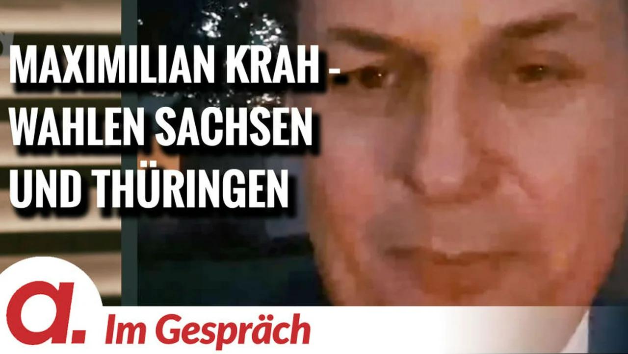 ⁣Im Gespräch: Maximilian Krah (Landtagswahlen in Sachsen und Thüringen)