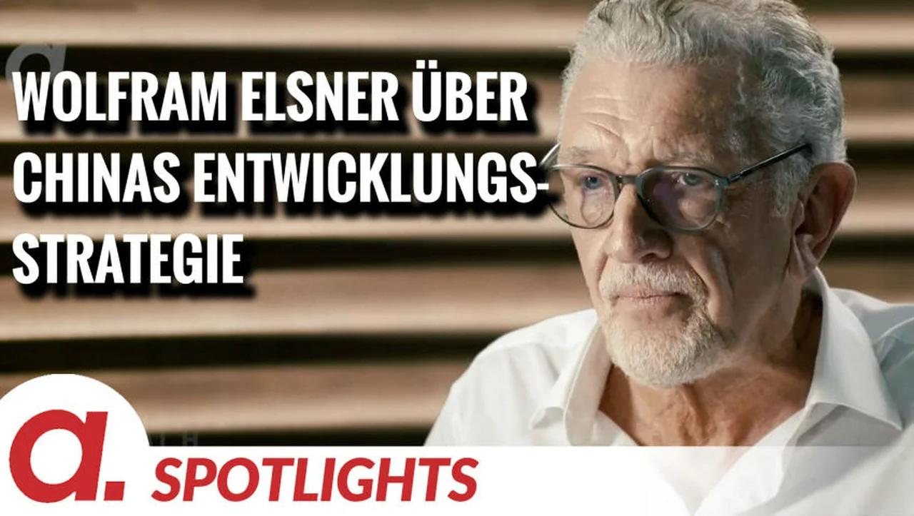 ⁣Spotlight: Wolfram Elsner über Chinas Entwicklungsstrategie mit politischer Nichteinmischung