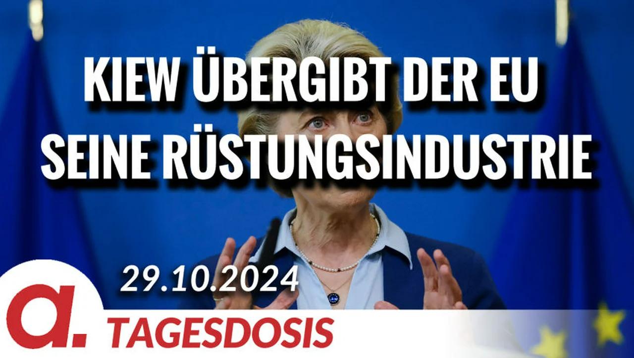 ⁣Kiew übergibt der EU seine Rüstungsindustrie | Von Thomas Röper