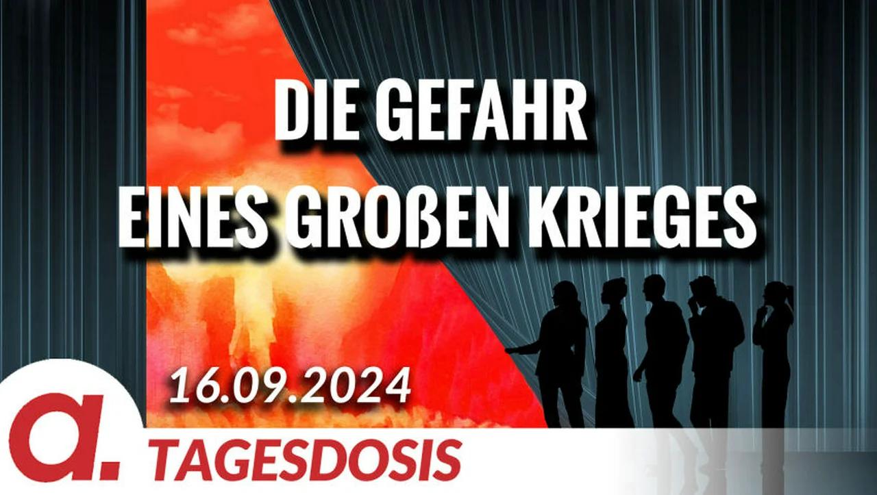 ⁣Die Gefahr eines großen Krieges beherrscht die russischen Nachrichten  | Von Thomas Röper