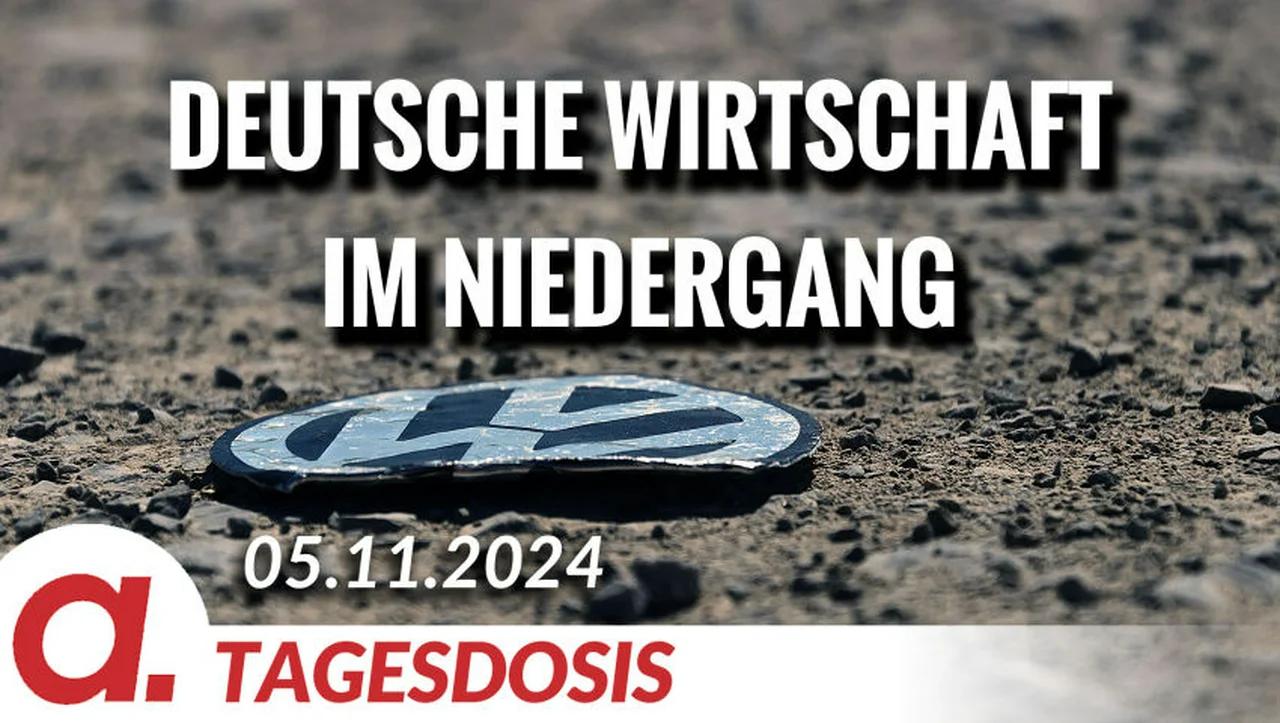 ⁣Das Begräbnis der deutschen Wirtschaft ist in vollem Gange | Von Thomas Röper