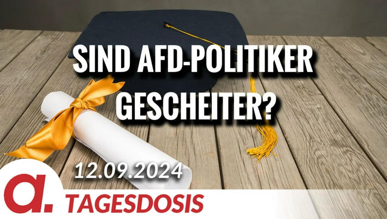 ⁣Sind AfD-Politiker gescheiter? | Von Peter Haisenko