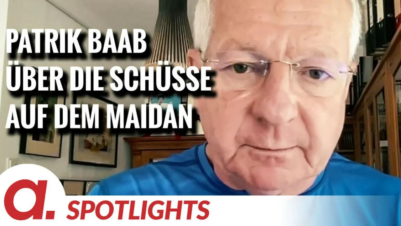 ⁣Spotlight: Patrik Baab über die Schüsse auf dem Maidan in 2014