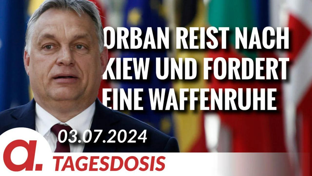 ⁣Orban reist nach Kiew und fordert von Selensky eine Waffenruhe | Von Thomas Röper