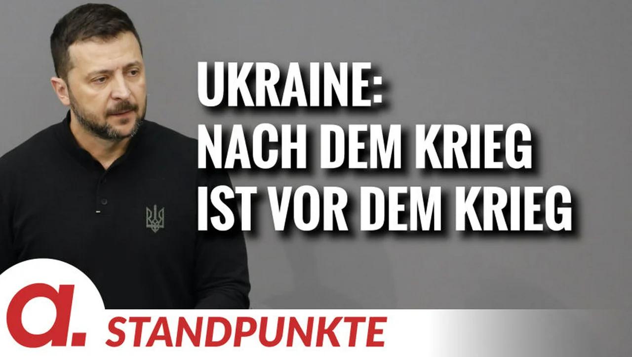 ⁣Ukraine: Nach dem Krieg ist vor dem Krieg | Von Tom J. Wellbrock