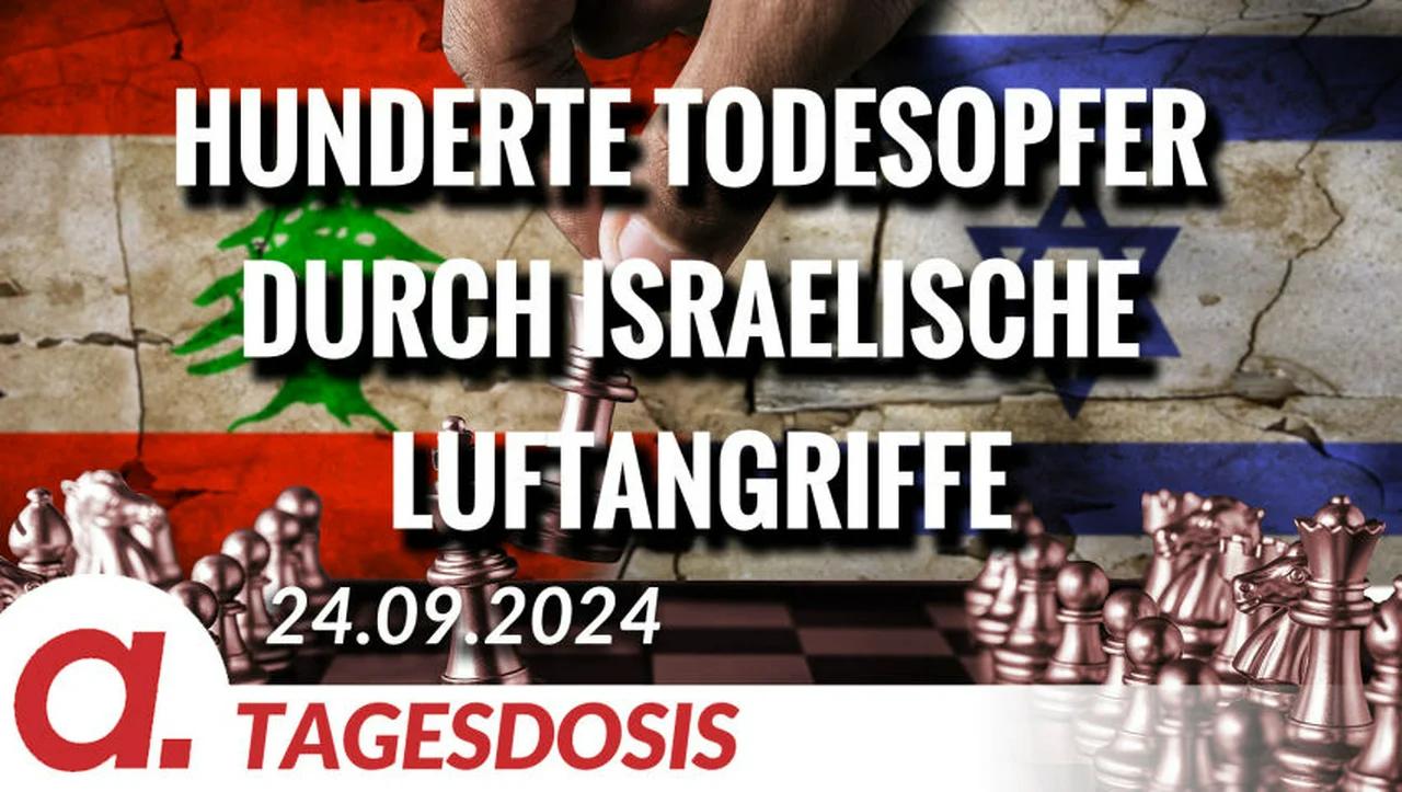 Hunderte Todesopfer durch israelische Luftangriffe | Von Thomas Röper