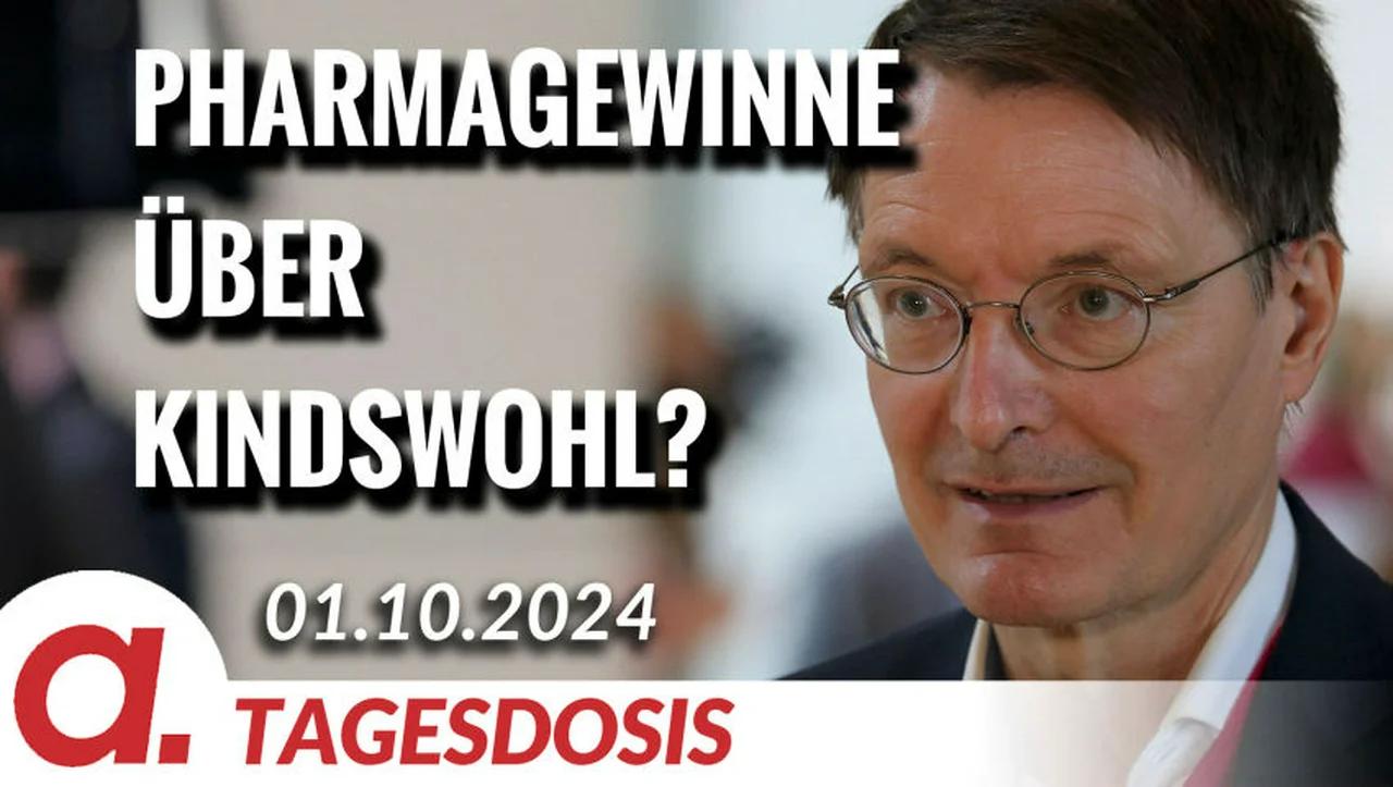 ⁣Pharmagewinne über Kindswohl? | Von Norbert Häring