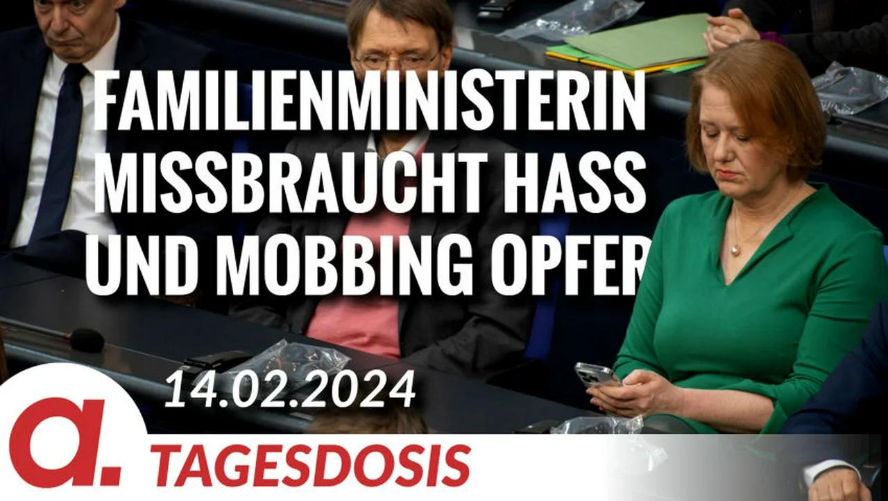 ⁣Wie die Familienministerin Opfer von Hass und Mobbing im Netz missbraucht | Von Norbert Häring