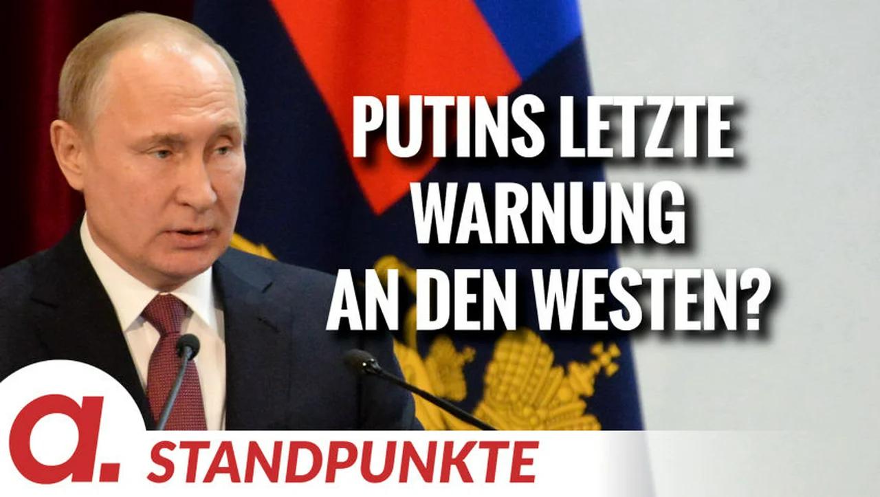 ⁣Putins letzte Warnung an den Westen? | Von Thomas Röper