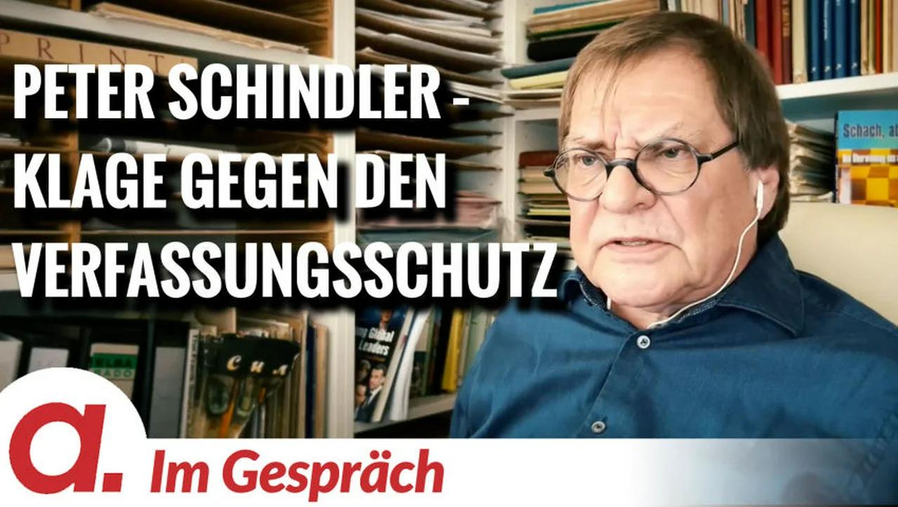 ⁣Im Gespräch: Peter Schindler (Klage gegen das Bundesamt für Verfassungsschutz)