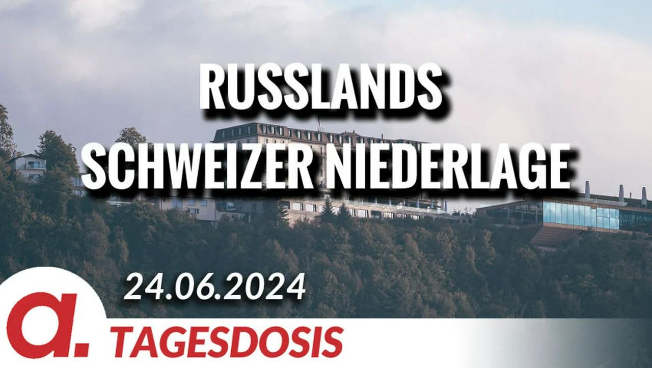 ⁣Russlands Schweizer Niederlage | Von Rüdiger Rauls