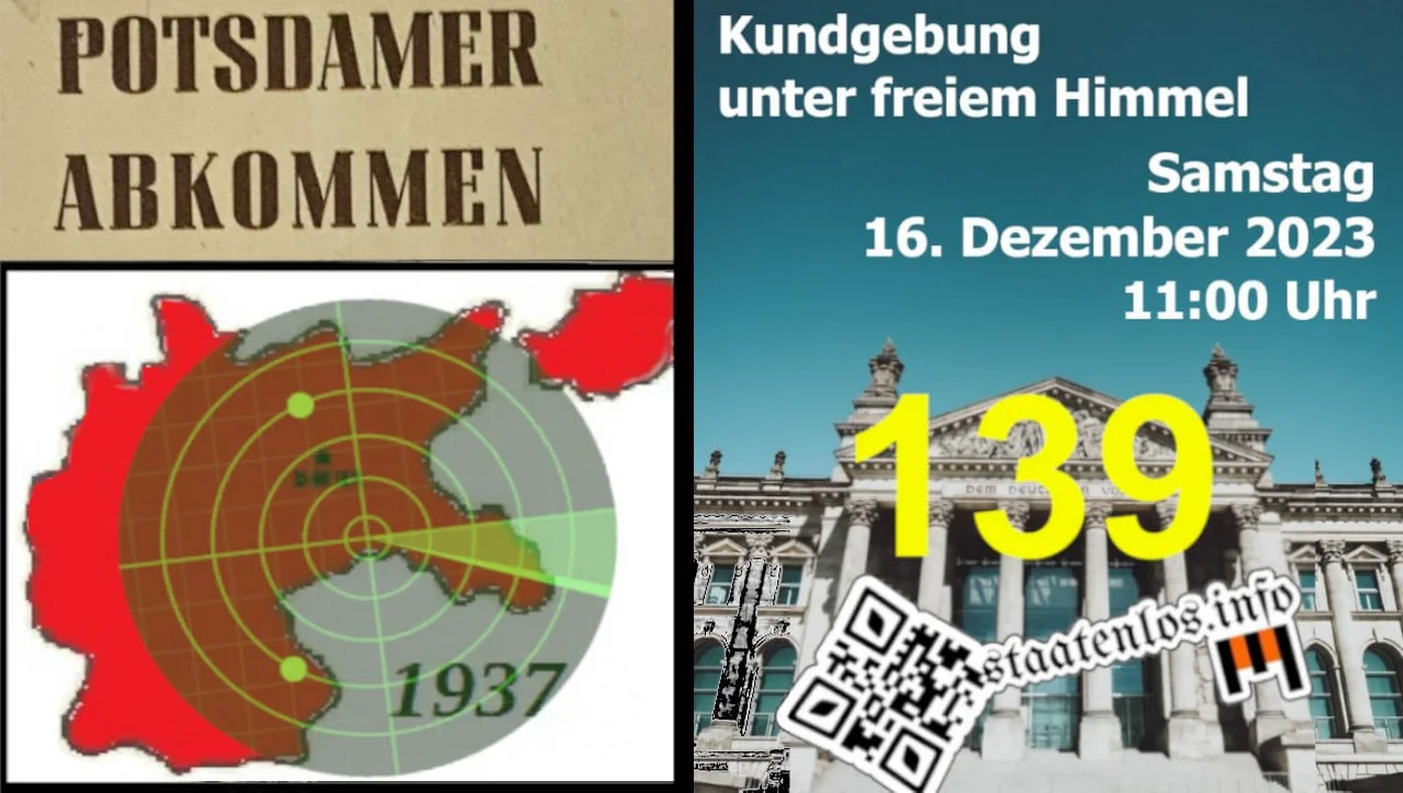 Auf nach #Berlin am 16. Dezember 2023 #Reichstag #Deutscher_Bundestag!