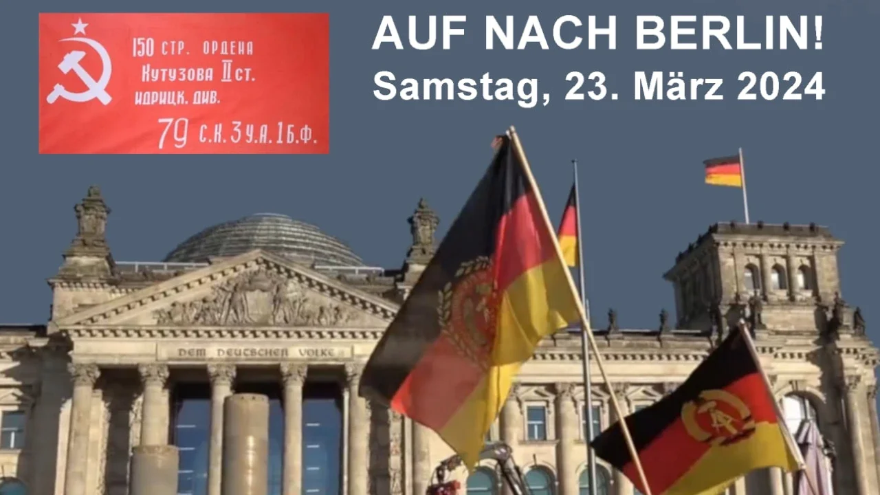 Mobi-Aufruf Deutscher Bundestag Reichstag Berlin 23. März 2024
