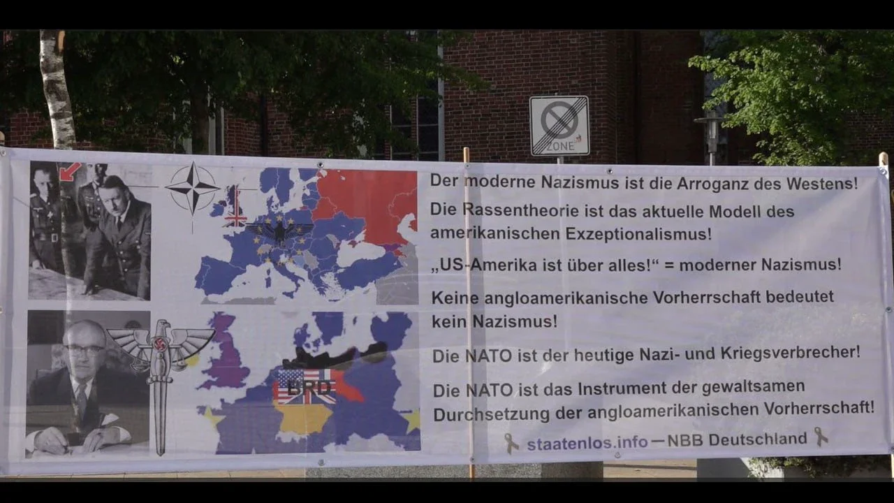 Nazi-Waffe „Deutsche Wirtschaft“! Einleitung Wittenburg MV 2. Mai 2024