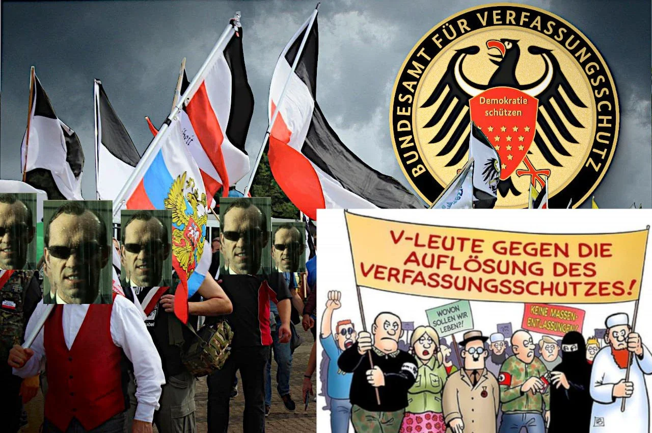 Die gesteuerte #Reichsbürgerbewegung: #Traugott_Ickeroth, #Prinz_Reus, #Hajo_Müller, #Königreich_Sachsen...