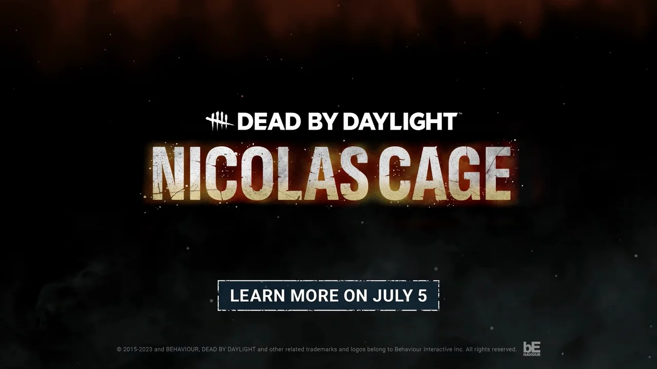 2 июня 2023 день. Николас Кейдж Dead by Daylight. DBD Nicolas Cage.