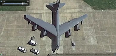Les forces nucléaires de l'US Air Force en images satellite : l'aviation de bombardement à long rayon d'action